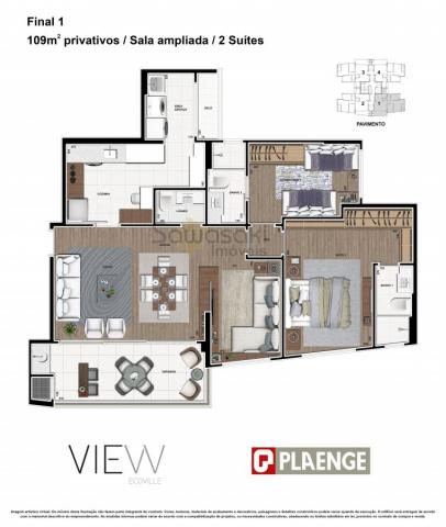Apartamento, Ecoville, Curitiba-PR - Foto 11