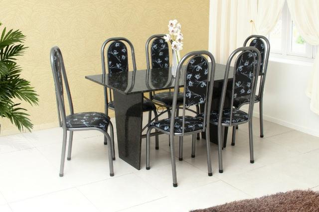 Conjunto Mesa 06 cadeiras Amsterdã lançamento = Entrega grátis!!!