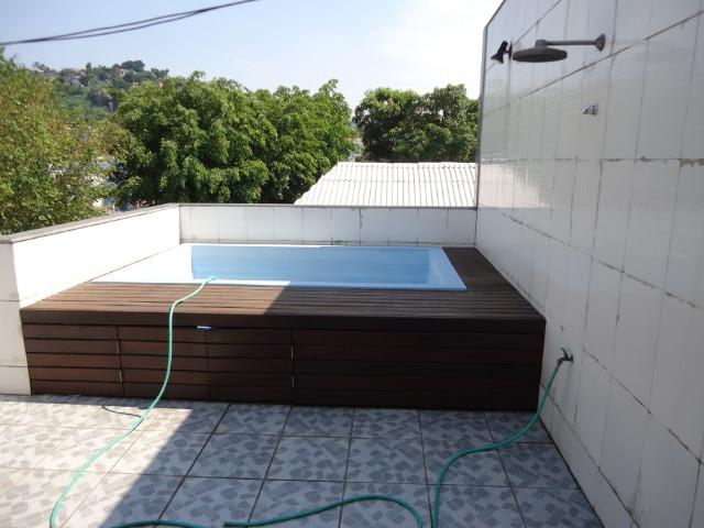 Excelente casa triplex com piscina - Foto 15