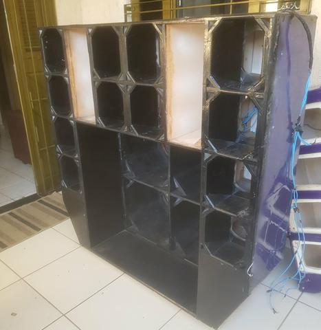 Paredão Cx 4 de 15 e 12 de 8