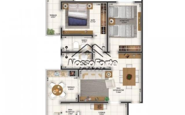 Lançamento Apartamento na Tupi em Praia Grande - Foto 9