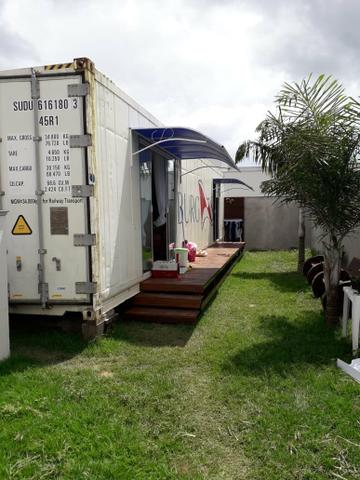 Vende se casa container reefer 40 Pés imobiliada