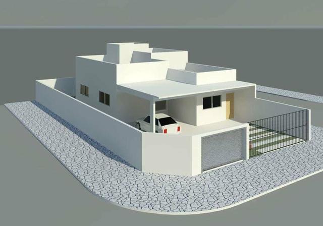 Ágil de uma lote com casa em luzimangues