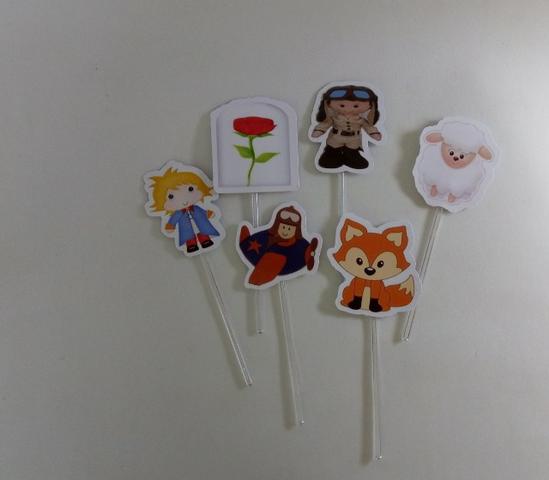 Toppers e forminha do pequeno príncipe - Foto 2