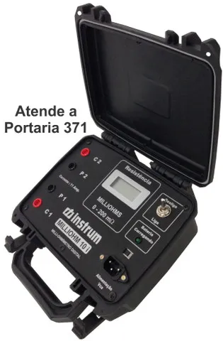 Milliohmimetro Portaria 371 e Portaria 170 Venda, Locação e Calibração