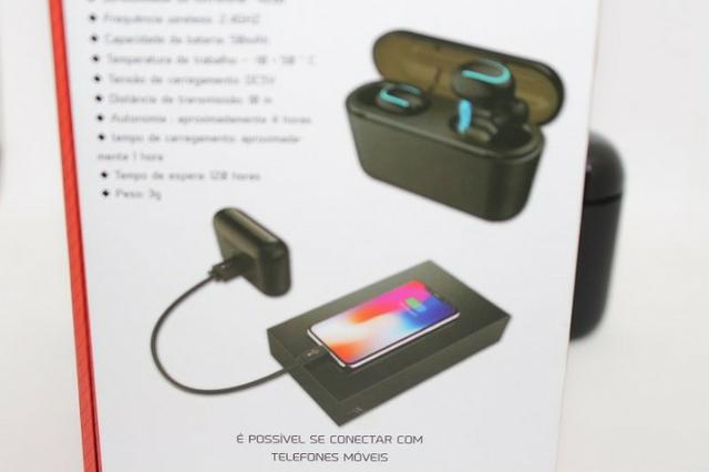 Fone De Ouvido Bluetooh SuperEstério Wireless Tomate - Foto 3