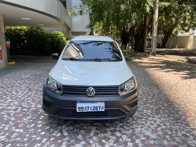 SAVEIRO ROBUST 2019 C, DUPLA 1.6 FLEX COMPLETA COM APENAS 28.000KM U. DONO