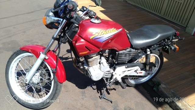 VENDO MOTO HONDA STRADA 200