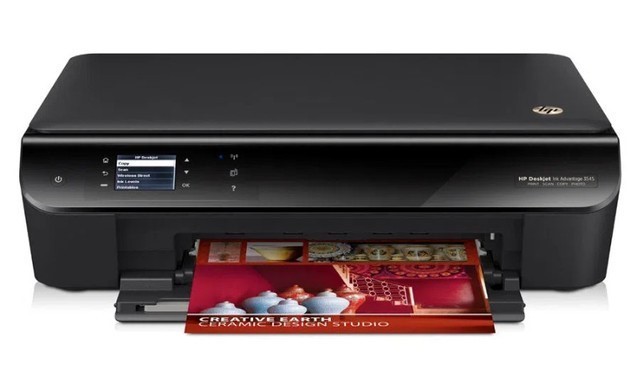 Impressora Wi-fi Multifuncional Hp 3546 Deskjet Ink Advantag - Nunca usada no plástico 
