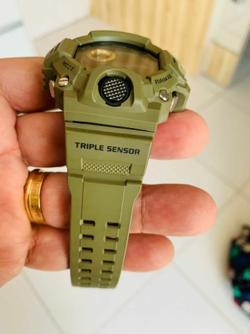 casio g shock rangeman verde