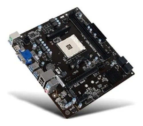 Placa Mãe ECS A320M socket AM4 DDR4 Nova c/Garantia (Loja Gorilla Tech) Entregamos! - Foto 2