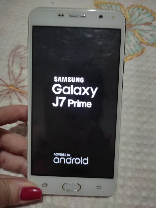 Celular Samsung J7 prime branco - Usado - Celulares e telefonia -  Palmeiras, Ponte Nova 1017417450 | OLX
