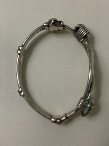 Guerreiro - Pulseira Prata 925 Feita Sob Encomenda - Foto 2
