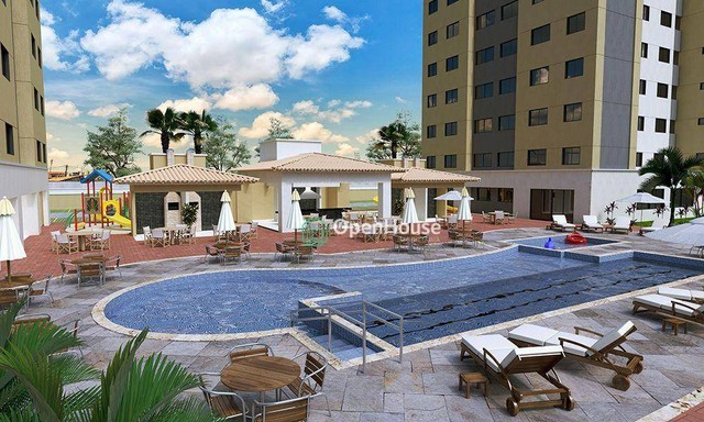Apartamento com 2 ou 3 dormitórios à venda a partir R$ 196.181 - Rosa dos Ventos - Parnami - Foto 2