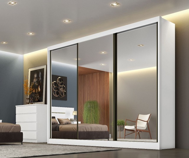 Quarto roupeiro 100% MDF com espaço ele e ela 