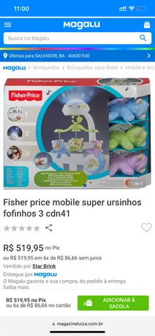 Berço Portátil Fisher Price  Berço Fisher Price Usado 32395740