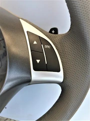Volante Couro Original Fiat Gran Siena C/controle/borboletas - Foto 4
