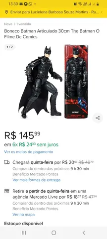 Boneca Arlequina Harley Quinn 30cm Dc Comics Sunny em Promoção na