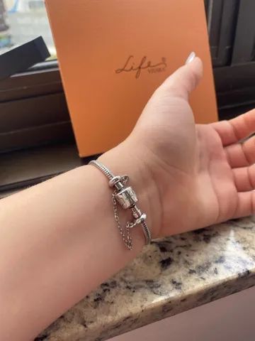 Pulseira life sua história (nova com garantia) - Foto 3