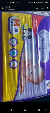 Vendo fraldas Tam M.. pacotes fechados - Foto 3