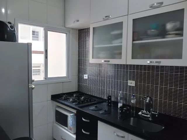 Apto predio na frente do mar,sacada com churrasqueira 200,00 diaria - Foto 8