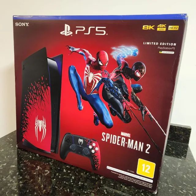 Console Sony Playstation 5 + Jogo Malvel's Spider Man 2 Ps5