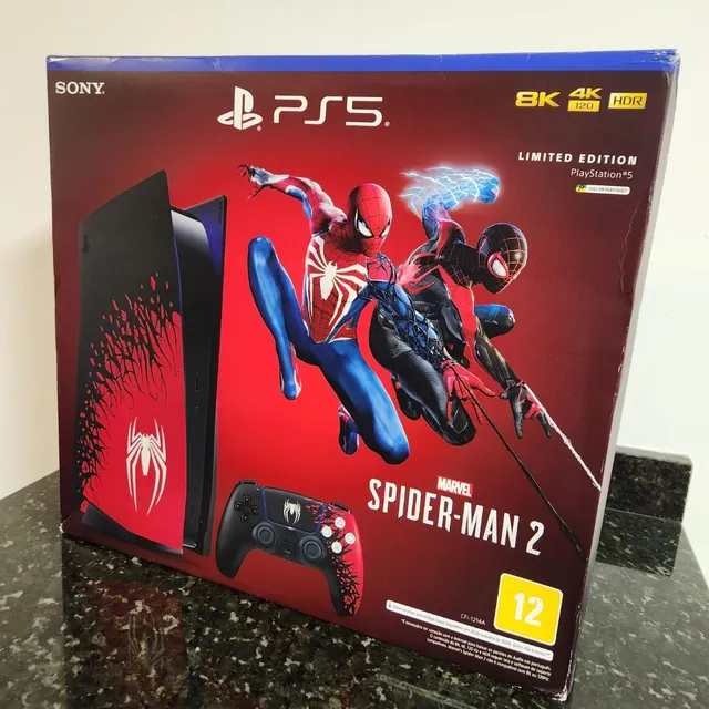 Consola Sony PS5 Standard + Jogo Marvel's Spider-Man 2 Voucher