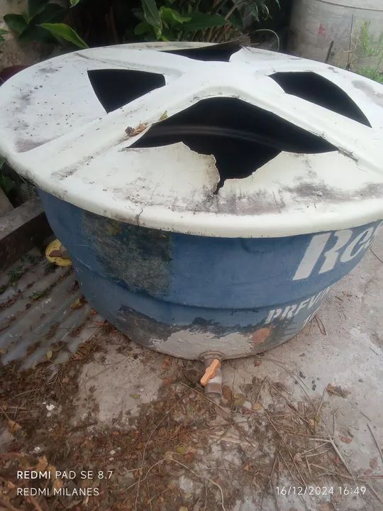 Caixa d'água 1000 litros feito fibra - Foto 4