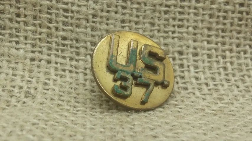 Insignia Americana De Lapela Segunda Guerra Mundial  - Foto 4