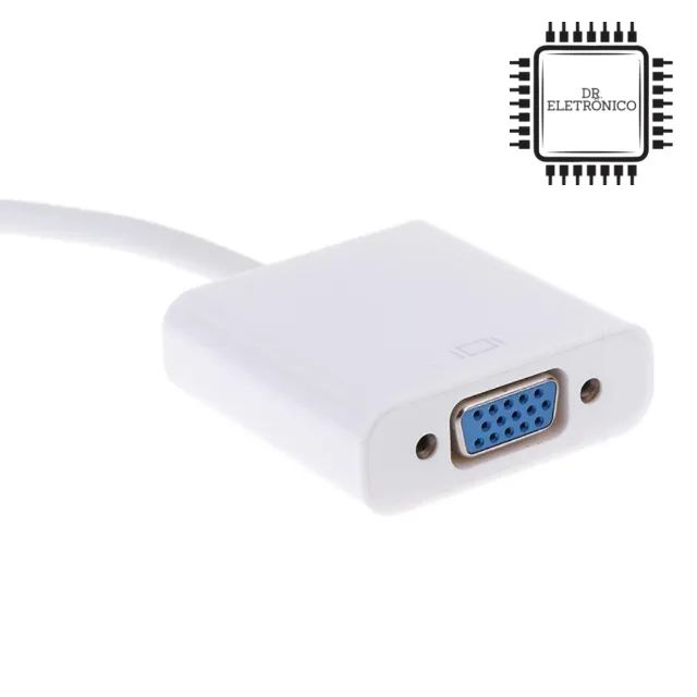 Adaptador Hdmi Fêmea para VGA Macho