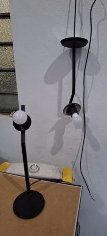 Jogo Luminárias teto e mesa - Foto 2