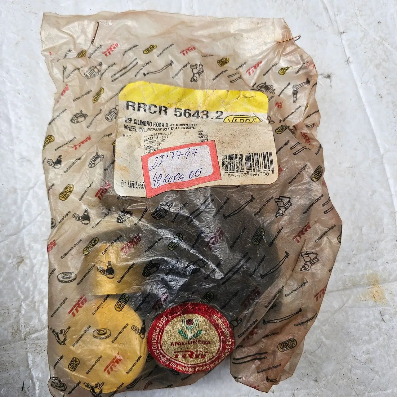 Motoniveladora caterpillar 120 140 reparo cilindro roda novo 2D7747