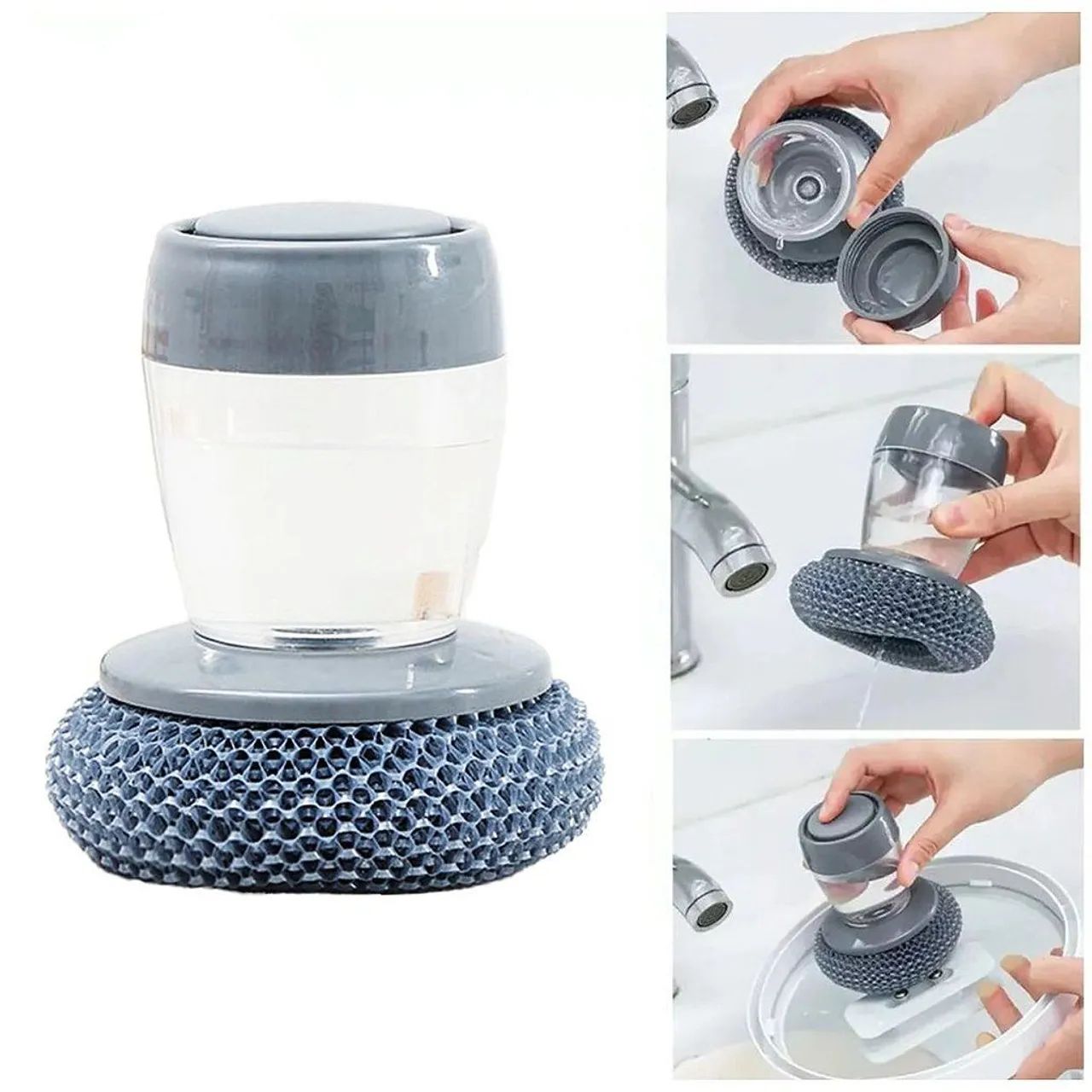 Saboneteira para pia com esponja -  Novo