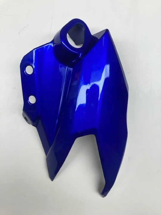 Aba Do Farol Yamaha Fazer 250 21/25 Usado Original Azul - Foto 7