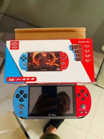 Console de videogame portátil de 5,1 polegadas X7 Plus - Foto 3