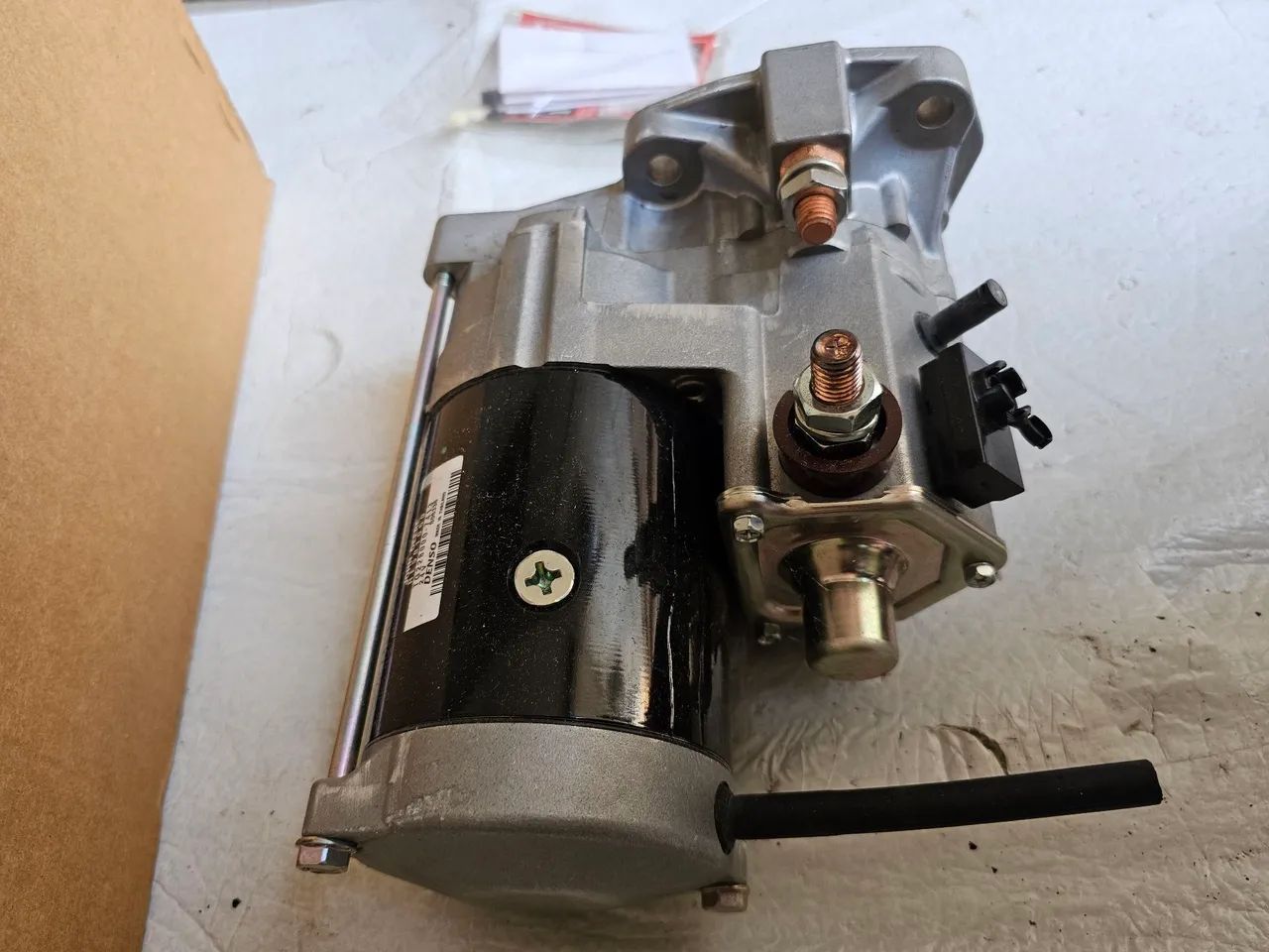 John deere motor partida novo original RE501150