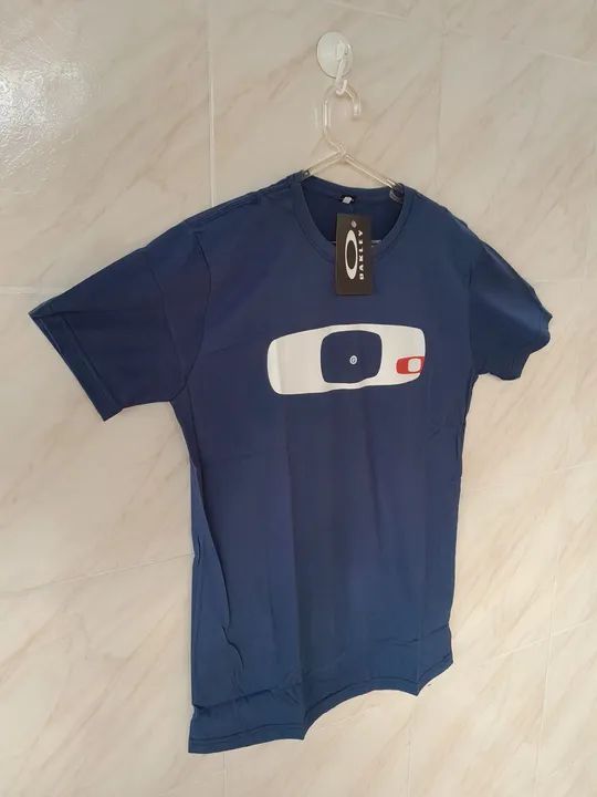 T-shirt Azul G Oakley - Foto 3