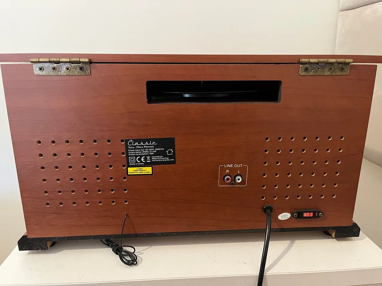 Toca-Discos Retrô Phoenix Classic - Foto 6