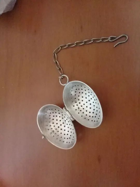 Coador infusor chá antigo - Foto 3