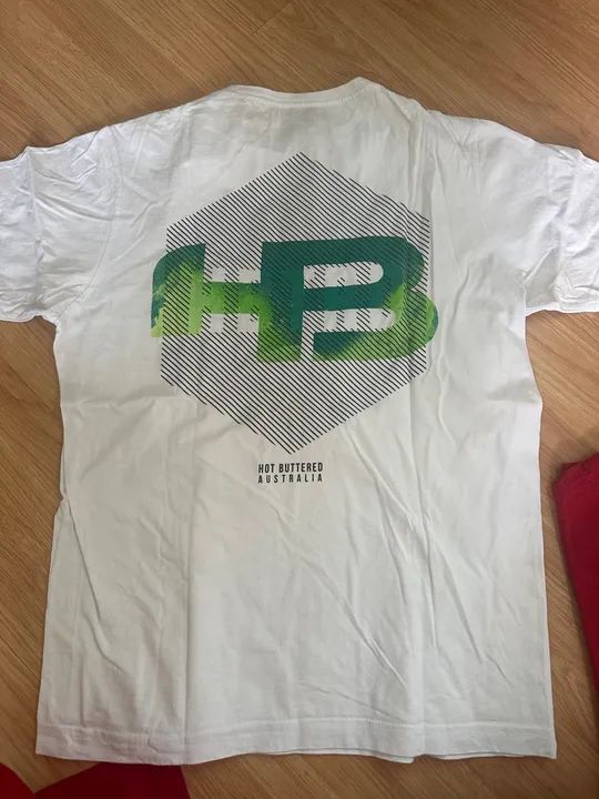 3 Camisetas juvenil Hang Loose  HB  G 10-14 - Foto 2