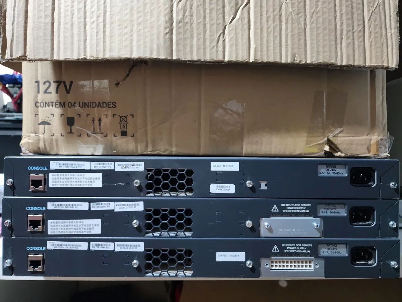 Cisco WS C2960 24PC L 24 Port POE - Foto 3