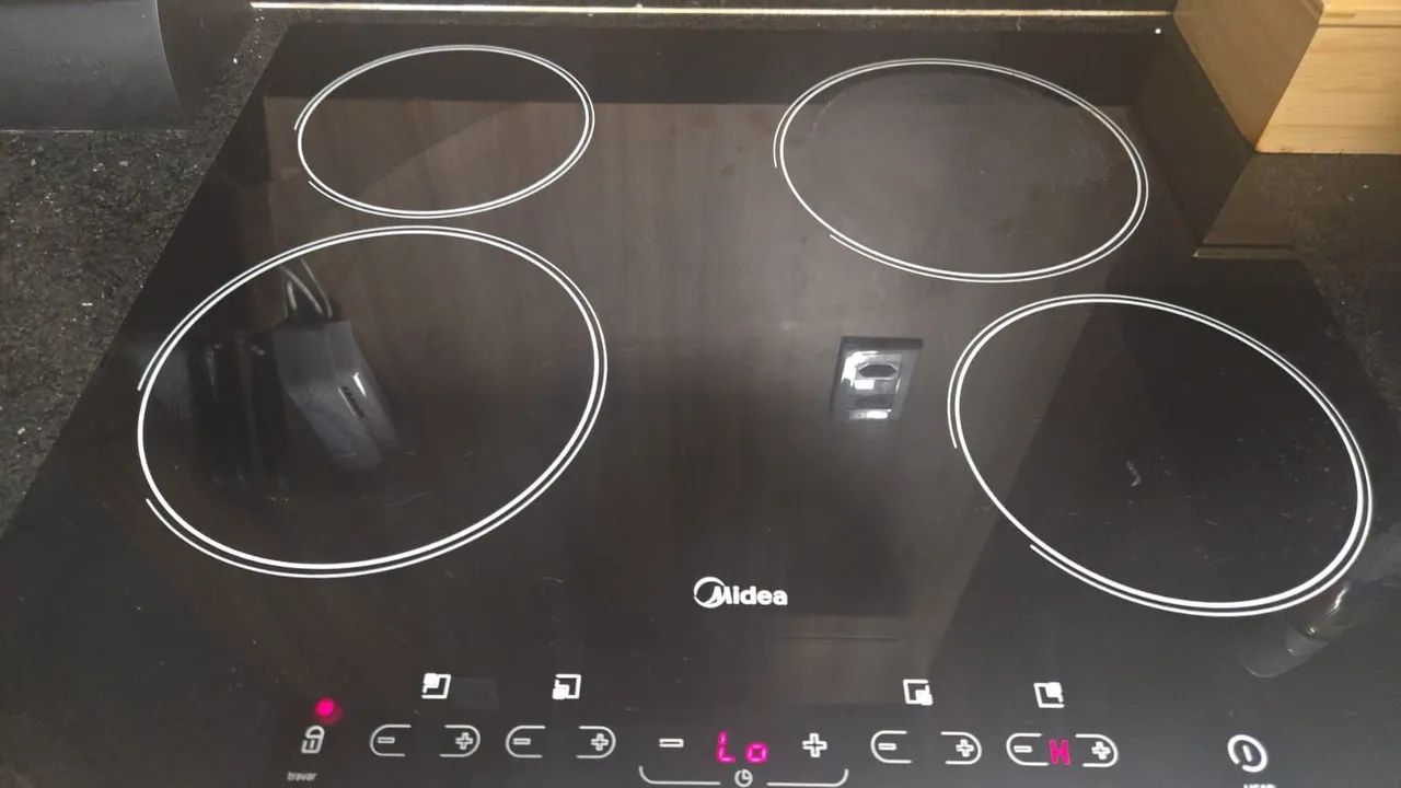 Cooktop elétrico Midea - NOVO com GARANTIA ADICIONAL 