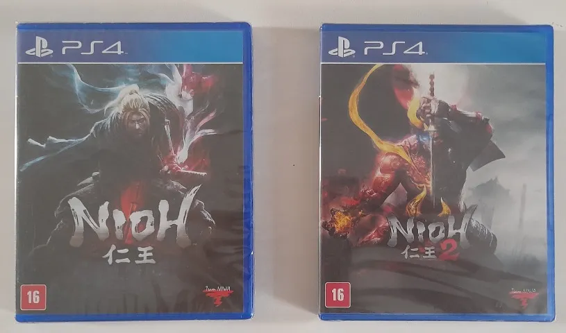 PS4 Nioh 1 e 2 (lacrados)