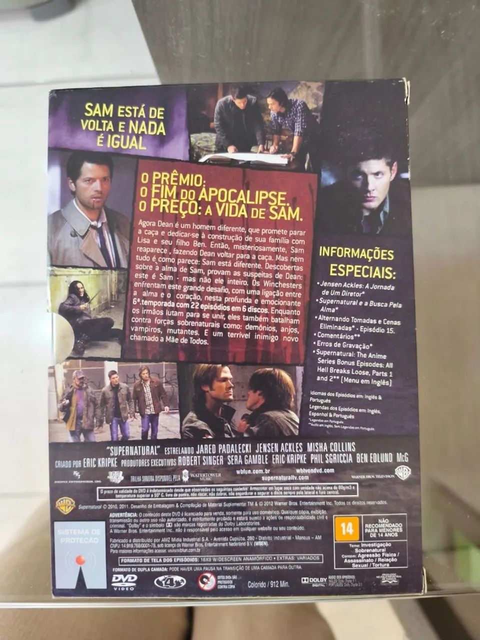Dvd Supernatural - 6° Temporada  - Foto 2