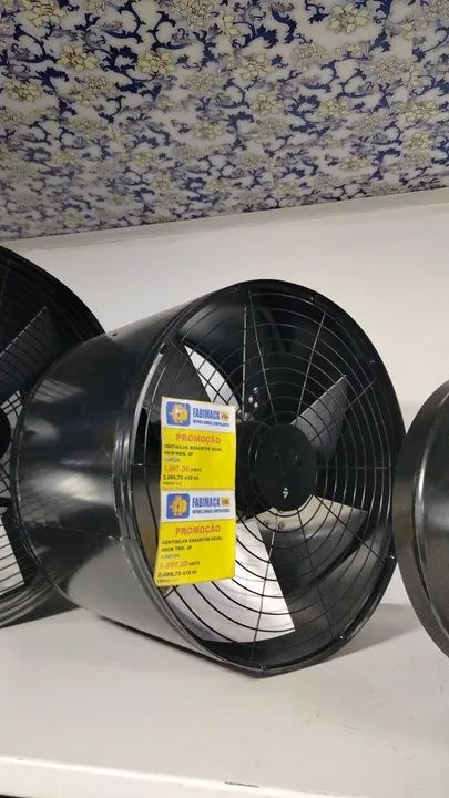 EXAUSTOR INDUSTRIAL 40CM 220V MON 4P VENTISILVA - Foto 2