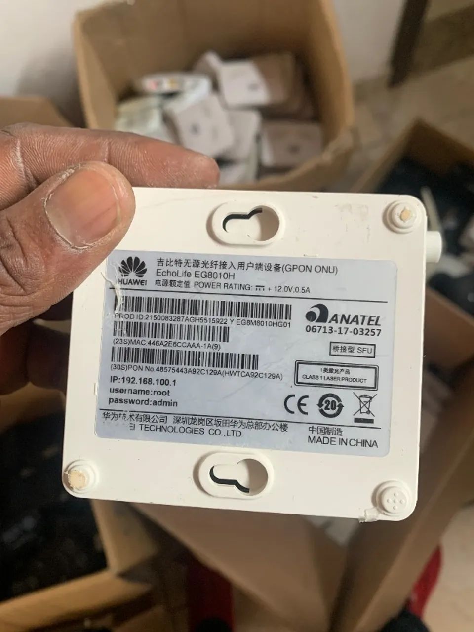 ONU hg8010 e 8310  - Foto 4