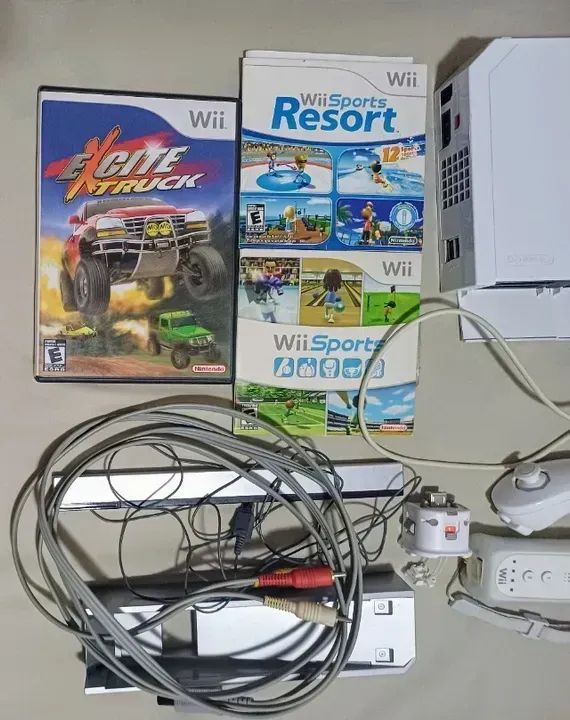 Nintendo Wii bloqueado - Controles e Jogos - Foto 2