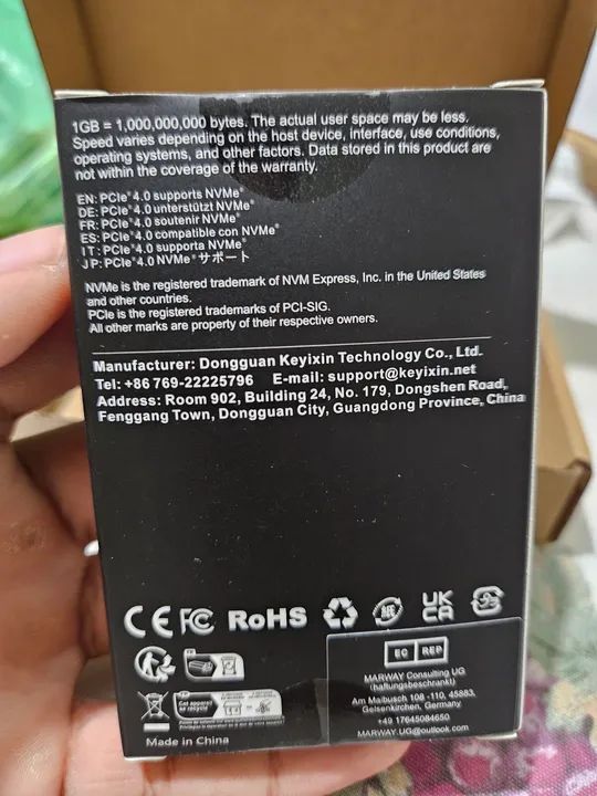 SSD NVME 2TB GEN 4 7500MB PS5 & PC - Foto 4