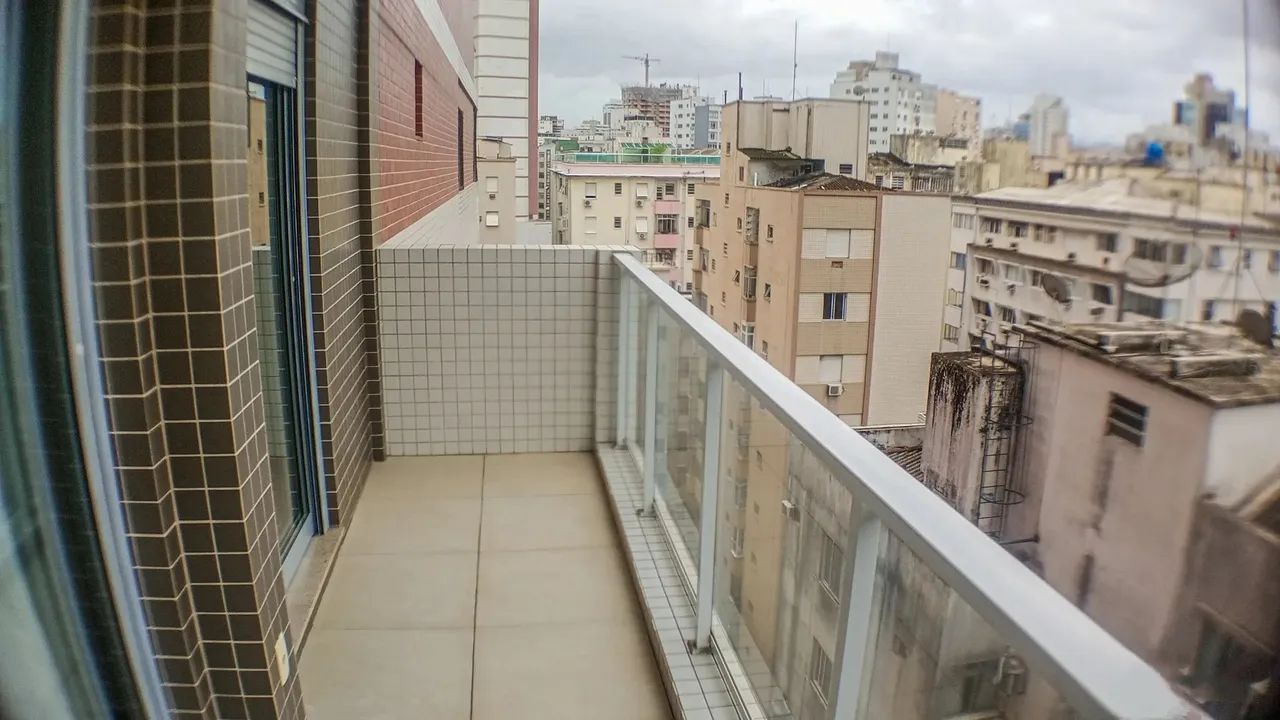 Excelente apartamento 1 dormitório no Boqueirão - Santos - SP - Foto 4