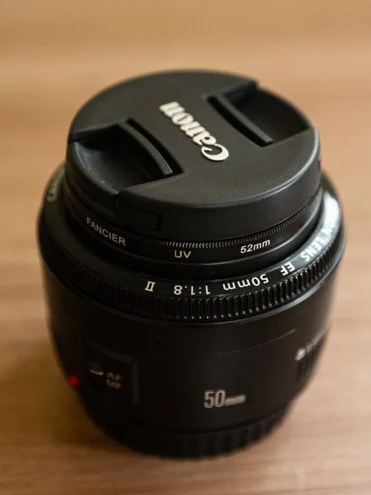 Lente Canon EF 50mm f/1.8